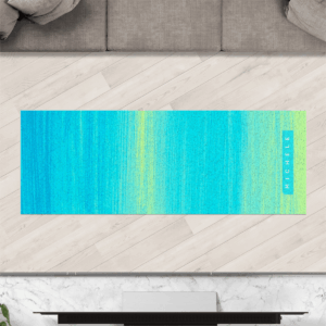 Tapete para Yoga Personalizado Antiderrapante 166x60cm - Brisa do Mar