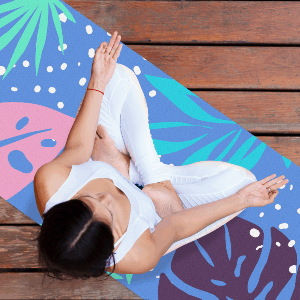 Tapete para Yoga Personalizado Antiderrapante 60x166cm